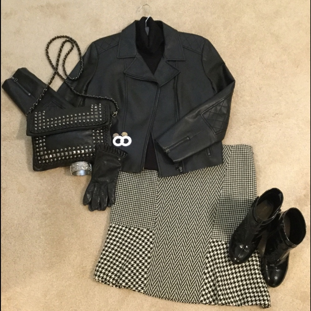Herringbone Skirt